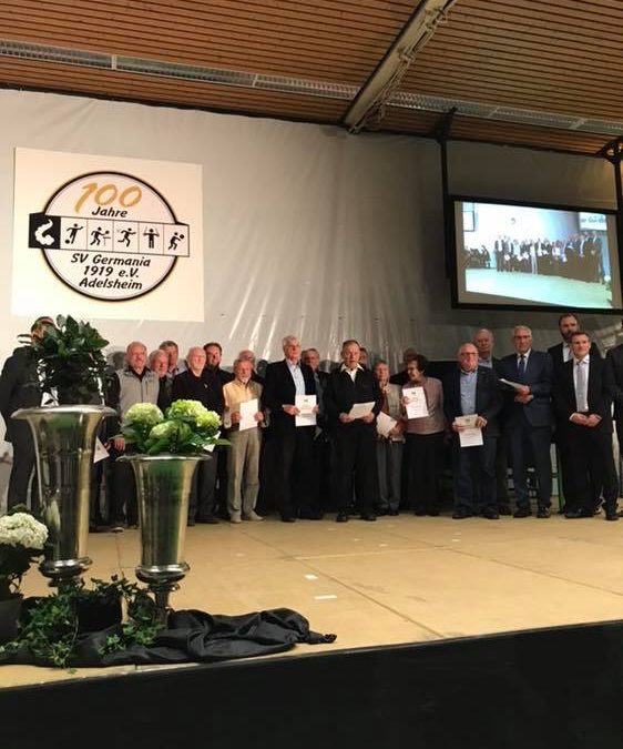 SV Germania Adelsheim feiert 100. Geburtstag