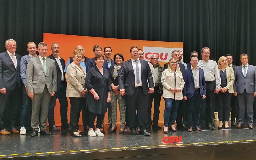 Kreisparteitag bei der CDU Neckar-Odenwald